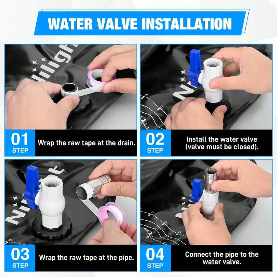 Nilight Water Storage Bladder for RV and Truck Use