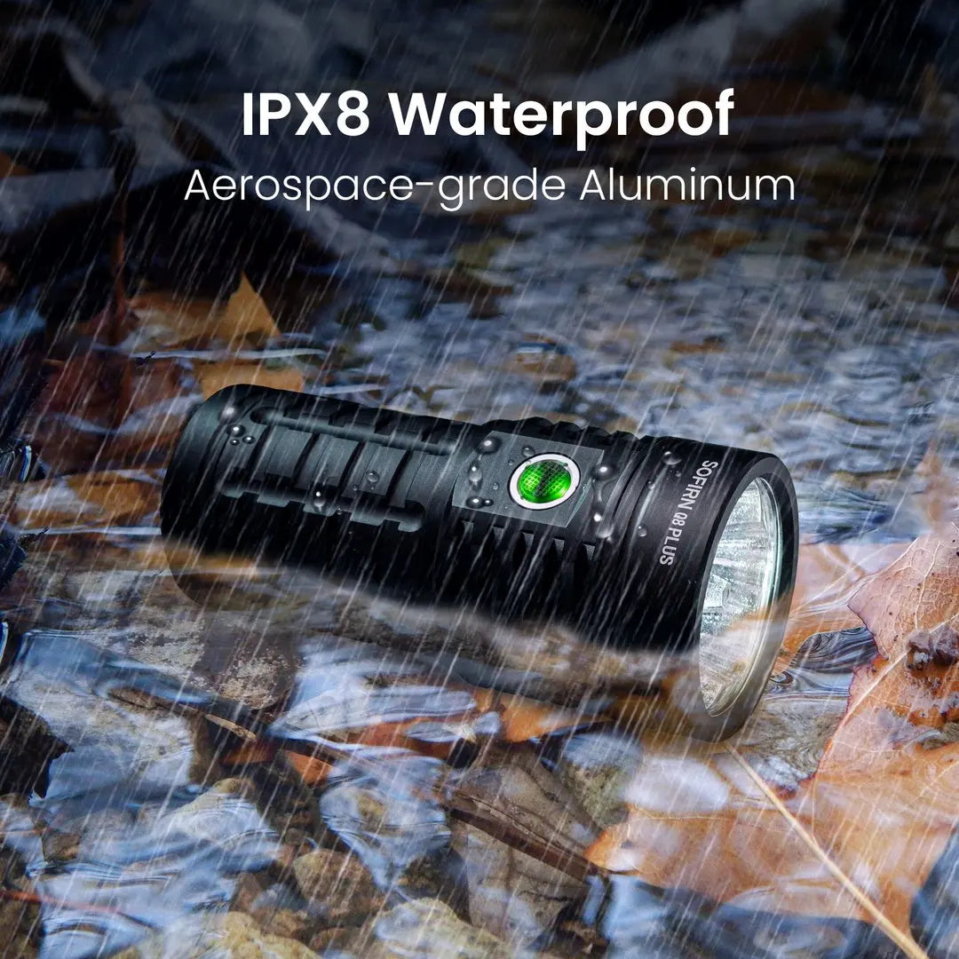 Sofirn Q8 Plus 16000 Lumen LED Flashlight XHP50B Rechargeable