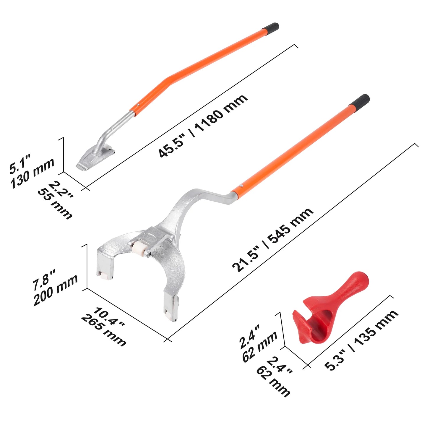 SucceBuy Tire Mount Demount Tool Kit for Car Tires