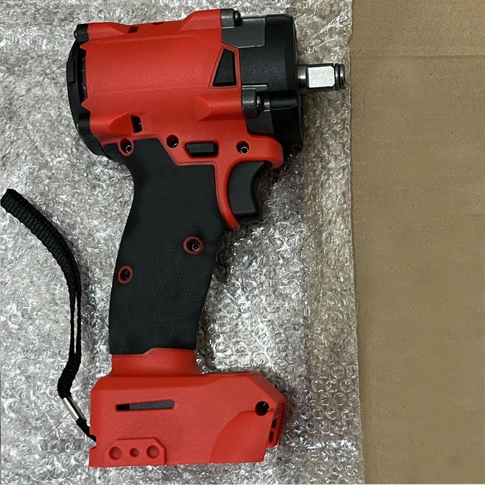 Brushless Impac Wrench 500N.m Electric Driver 1/2" Repair Cordless Screwdriver 4 Gears Power Tools for Milwaukee 18V Battery