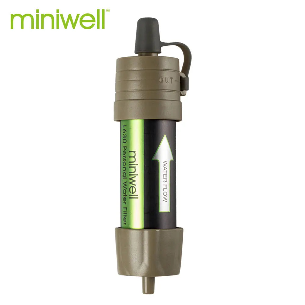 L630 Personal Camping Water Purification Straw for Survival and Emergency