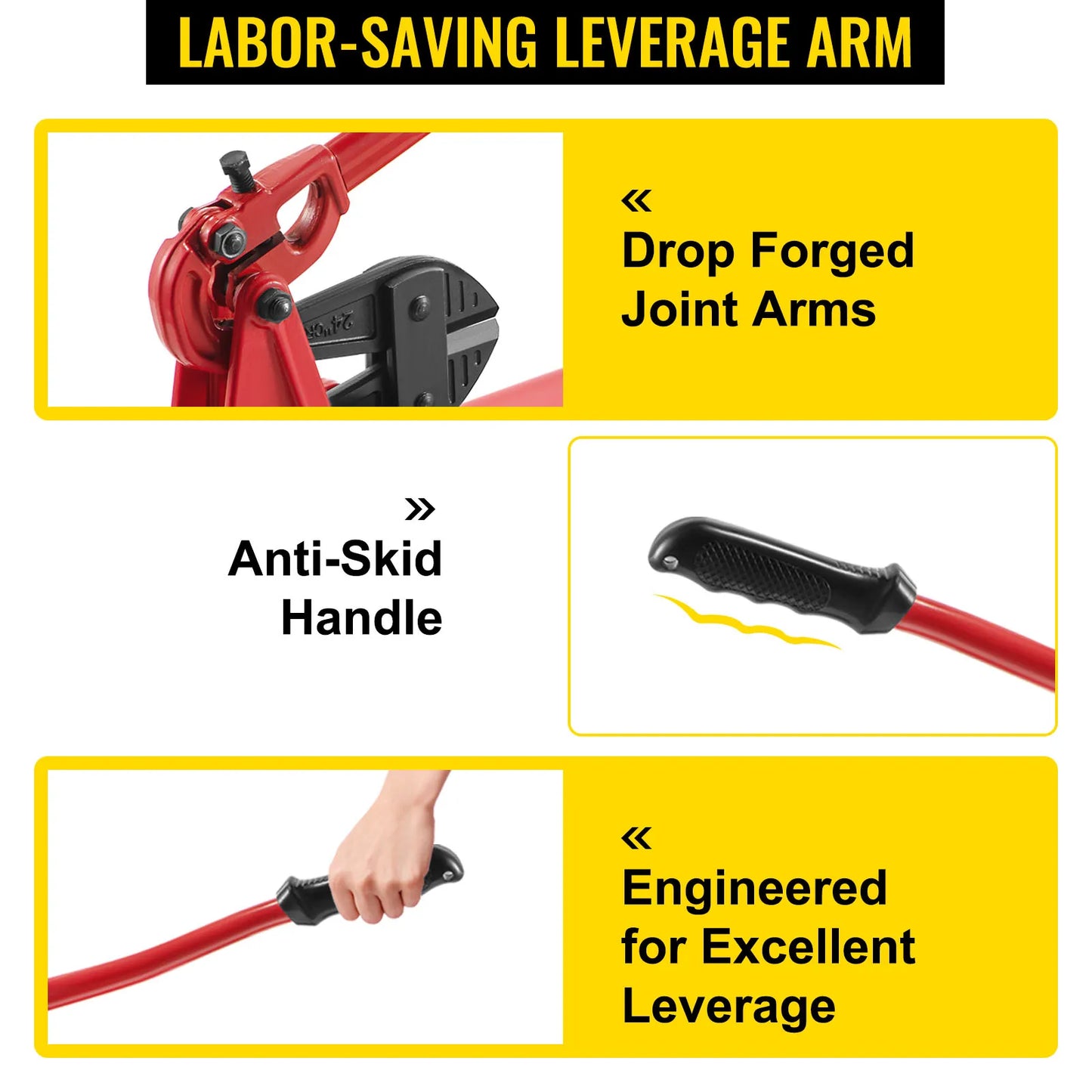 Hand Swager Tool Wire Rope Crimping Cutter Head Bolt Cutter