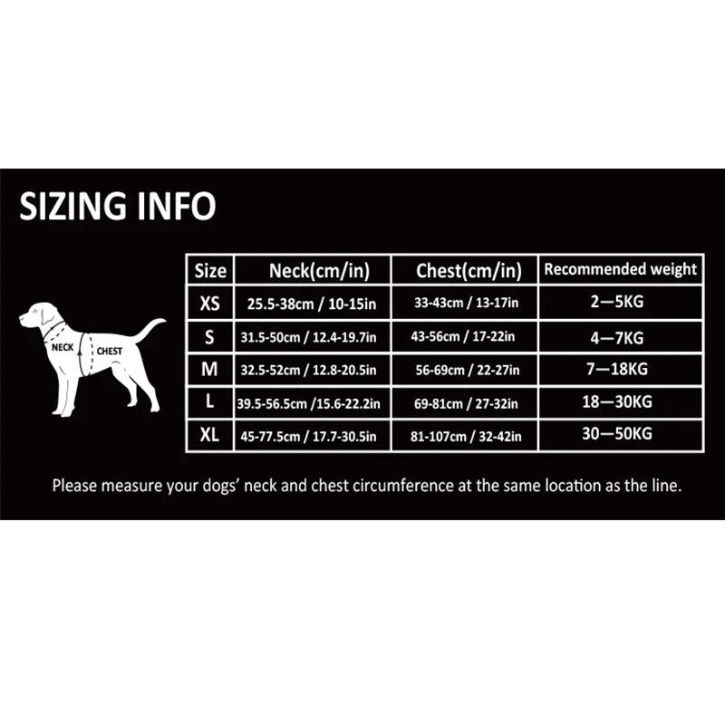 Truelove Reflective Adjustable Nylon Dog Harness For Walking