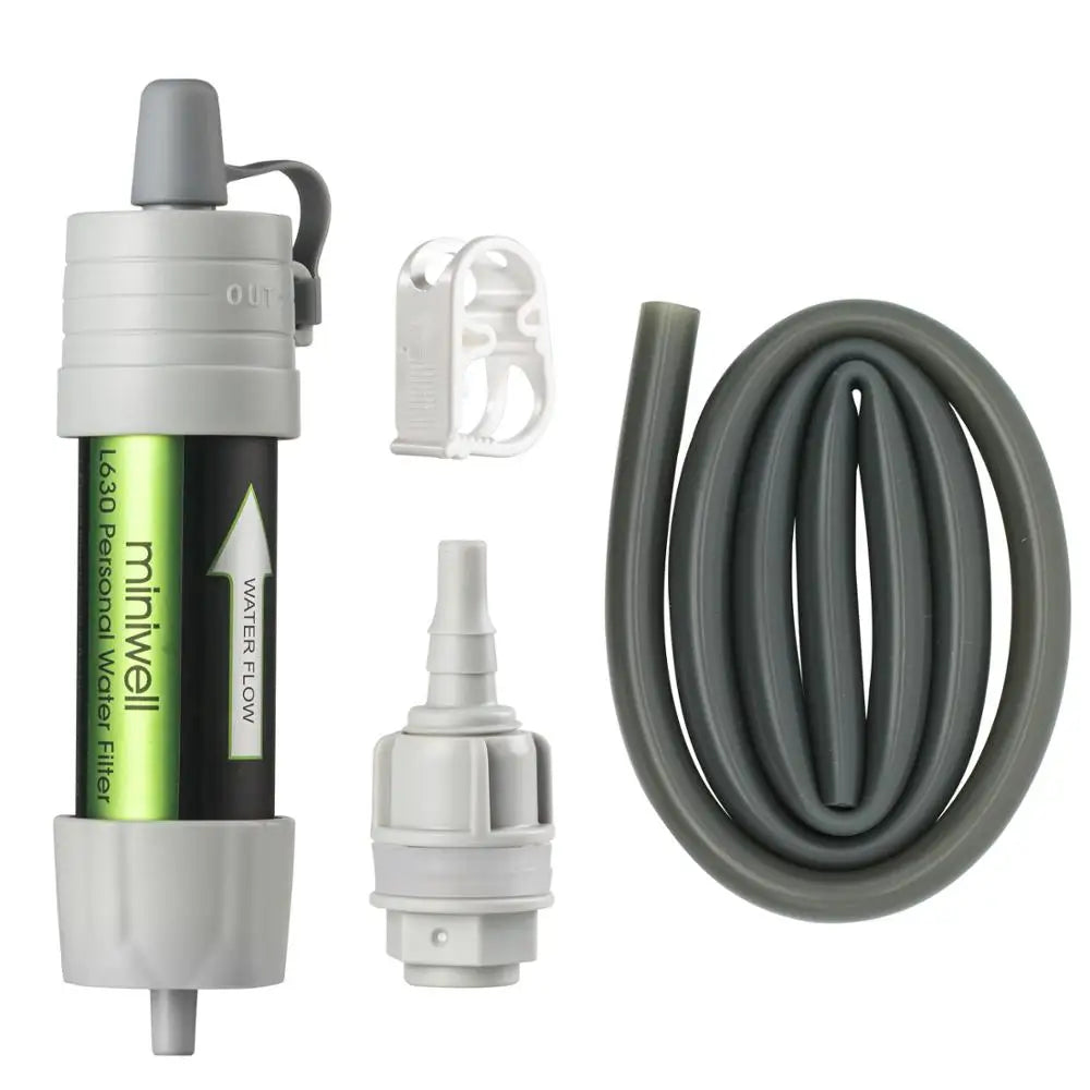 L630 Personal Camping Water Purification Straw for Survival and Emergency