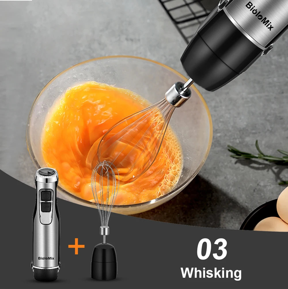 Biolomix 4 In 1 High Power 1200W Immersion Hand Blender