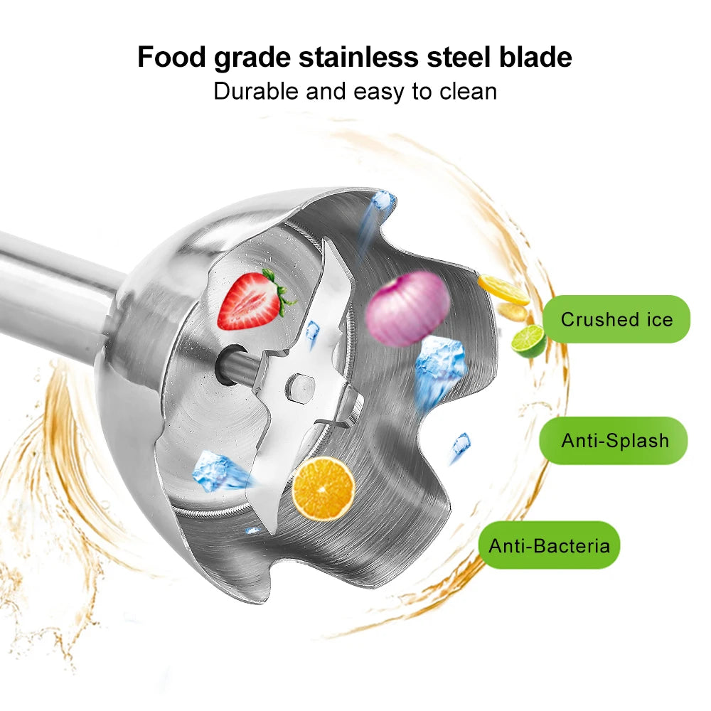 Biolomix 4 In 1 High Power 1200W Immersion Hand Blender