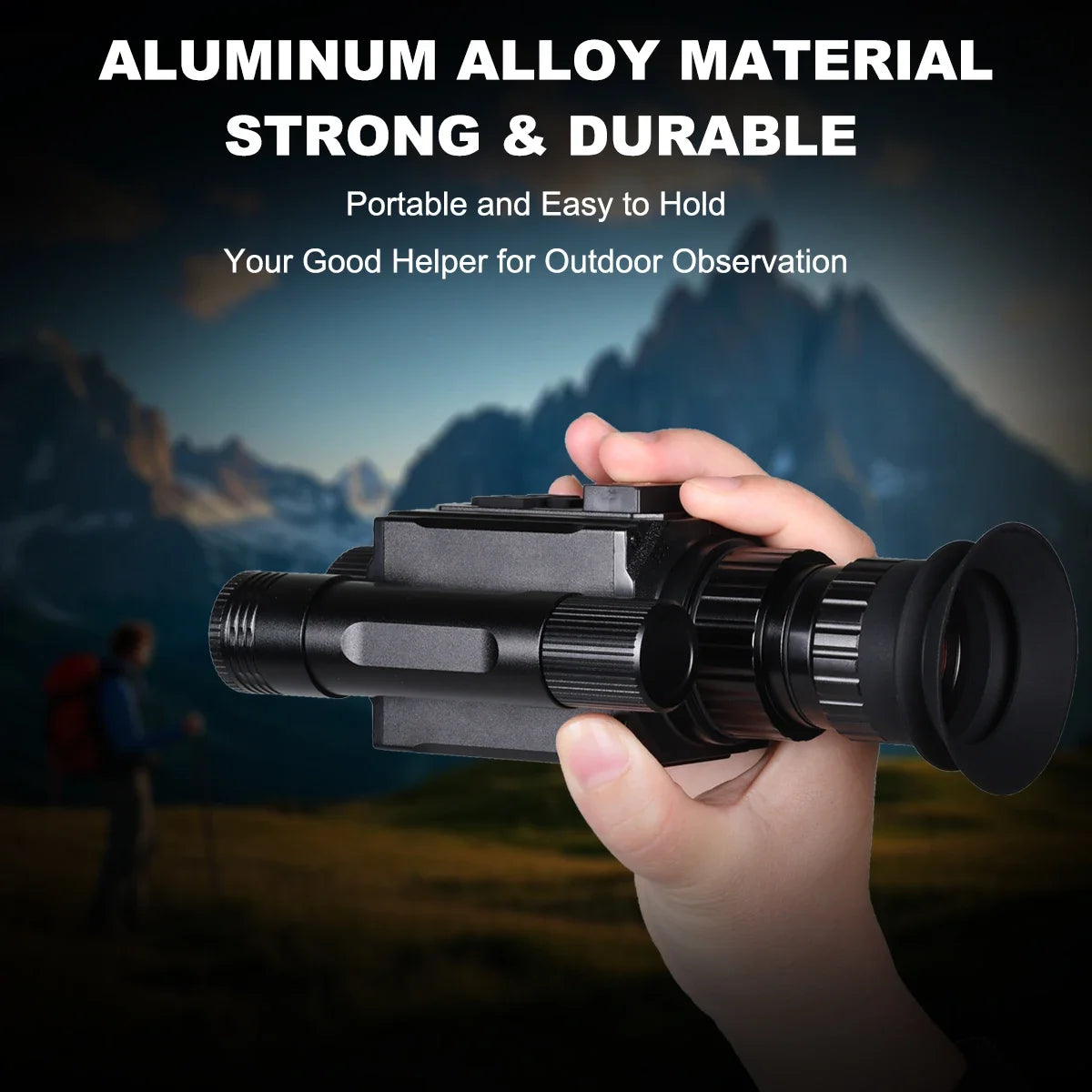 Megaorei HD 1080P Night Vision Monocular 5X Zoom 940nm IR