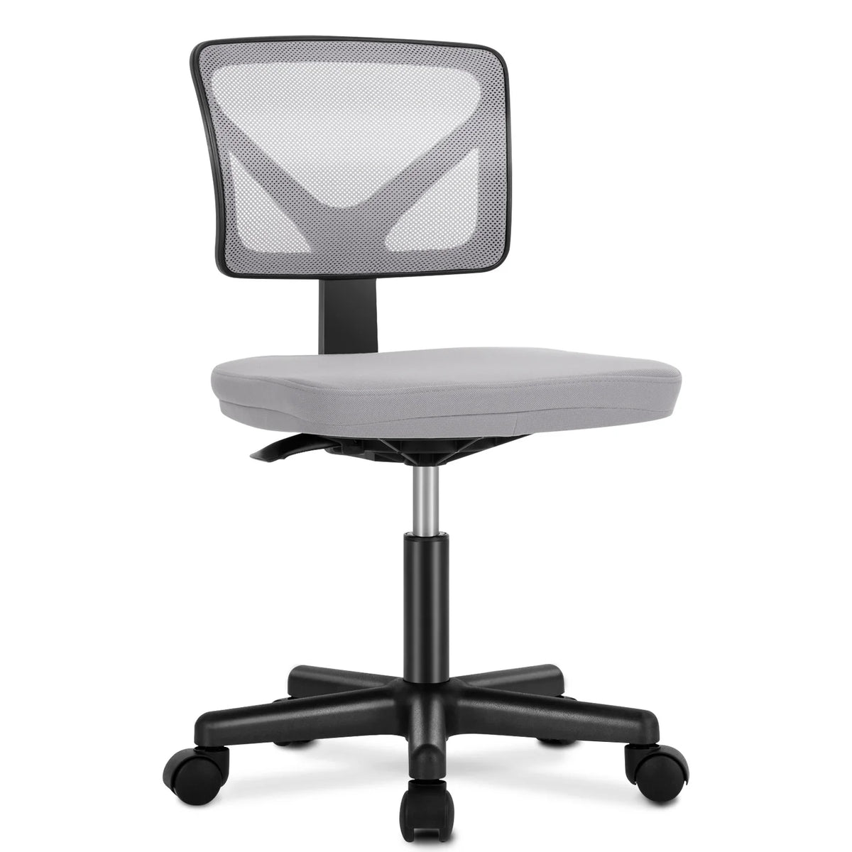 JHK Mesh Back Lumbar Support Armless Swivel Office Chair