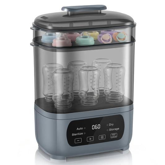 Electric Baby Bottle Sterilizer And Dryer Steam Sanitizer