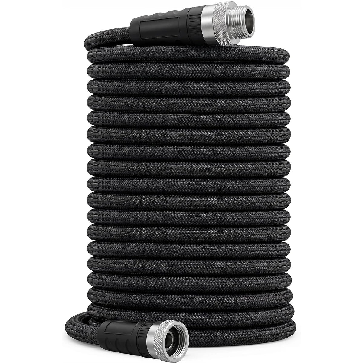 HiMISS Lightweight TPE Braided Garden Hose for Kink Resistant Watering