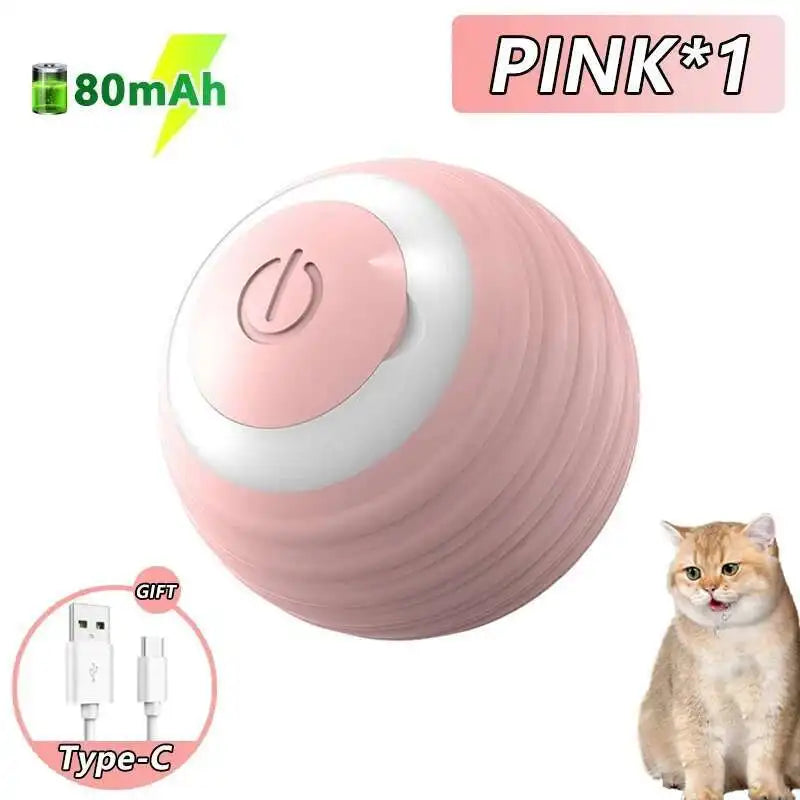 Smart Electronic Dog Toy Ball Interactive Automatic Bouncing Pet Game