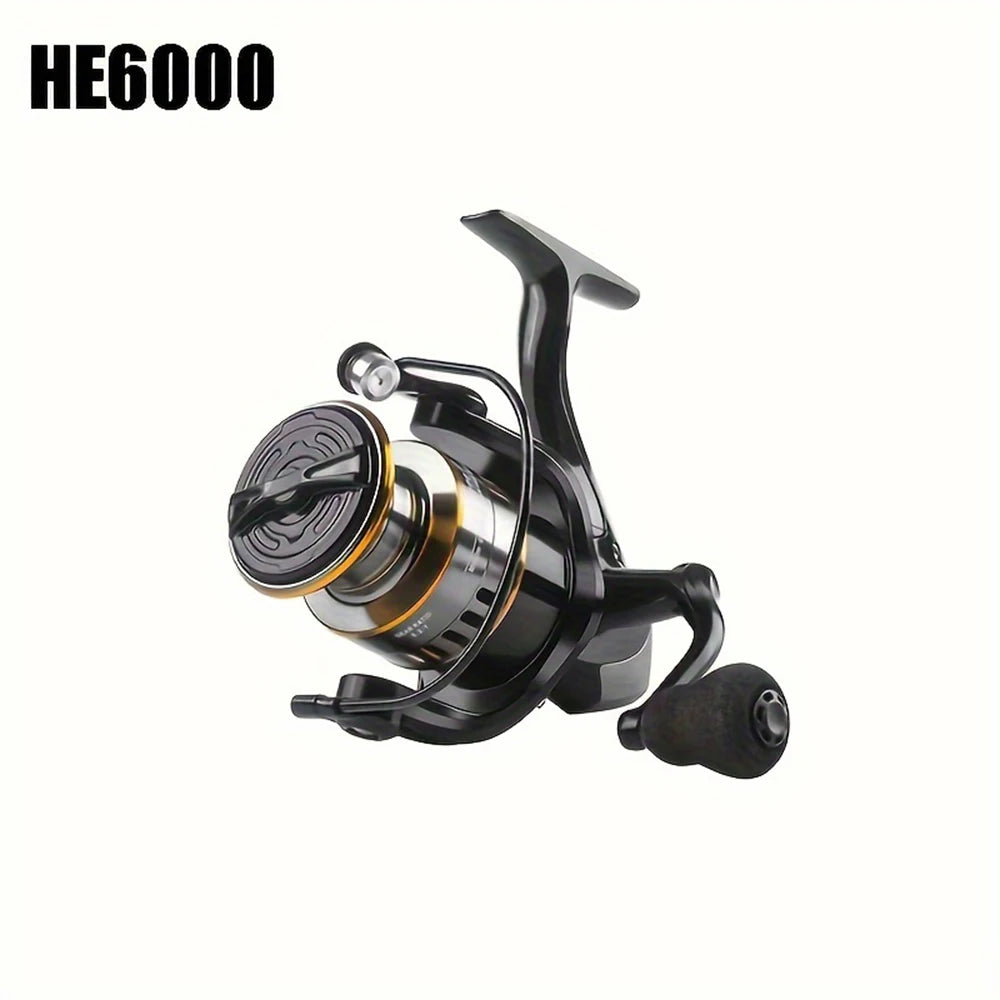 Metal Spool Spinning Reel with Rocker Arm 5.2 Gear Ratio