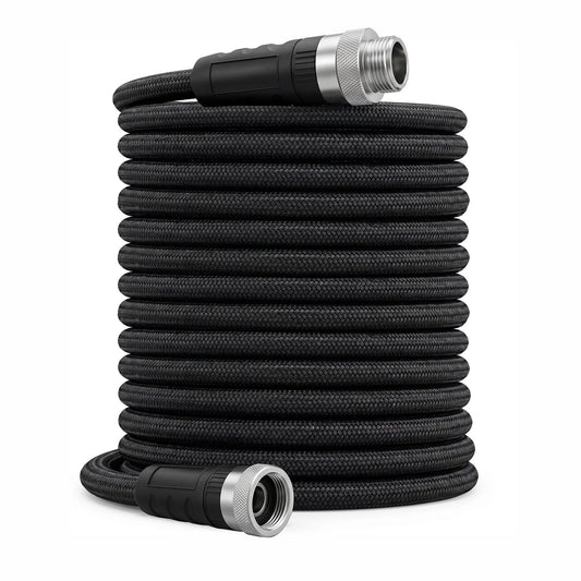 HiMISS Lightweight TPE Braided Garden Hose for Kink Resistant Watering