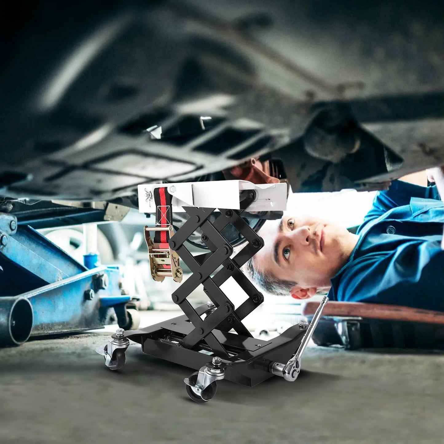 Transmission Jack 450 LBS Capacity Low Profile Lift