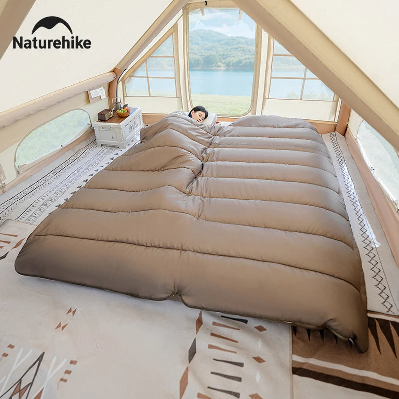 Naturehike Waterproof Four Season Camping Sleeping Quilt With Hood