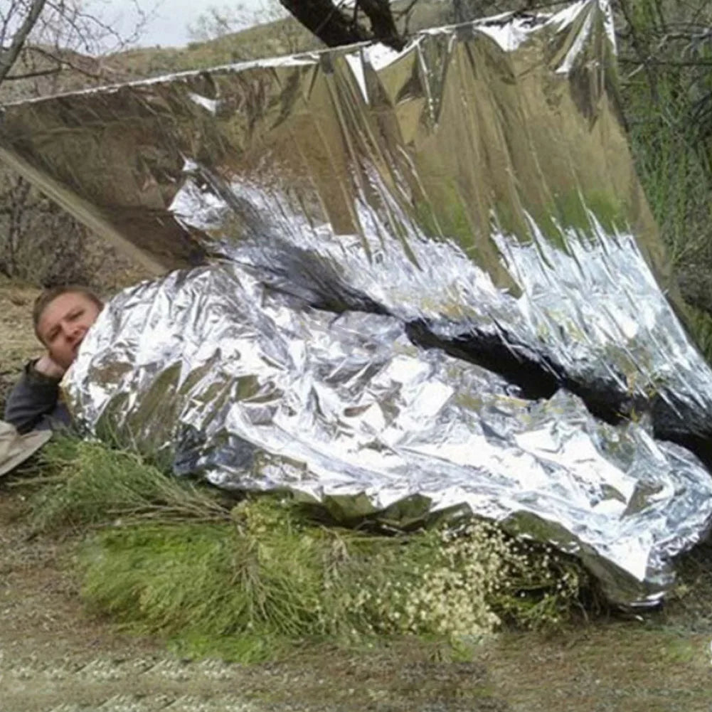Yeston Emergency Rescue Foil Mylar Thermal Blanket First Aid Survival