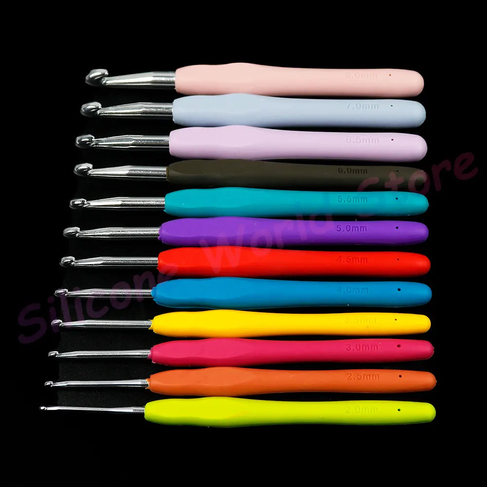 Crochet And Knitting Tool Set 45 37 Pieces With Storage Bag Hooks Needles