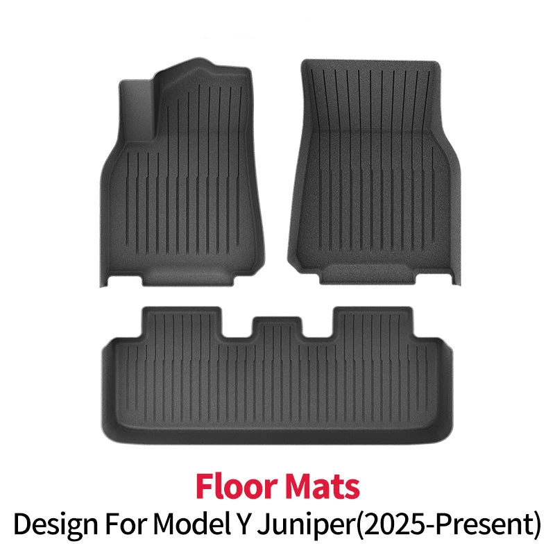 TPE Tesla Model Y Model 3 Waterproof Floor Mat Set