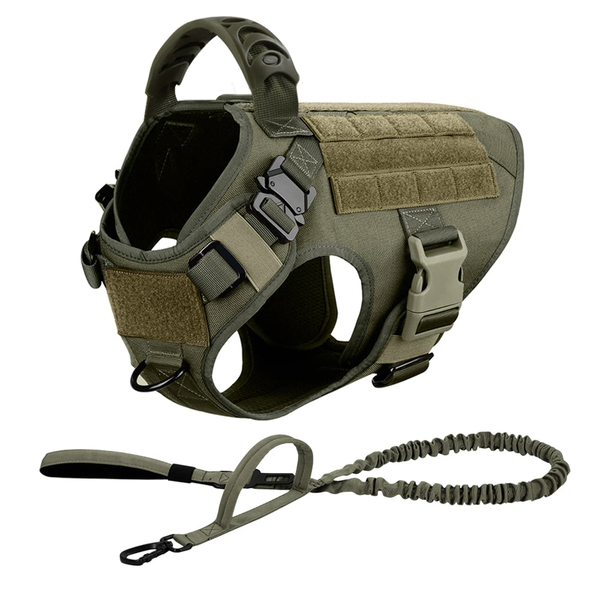 Durable Nylon Dog Harness And Leash Set For Daily Walks