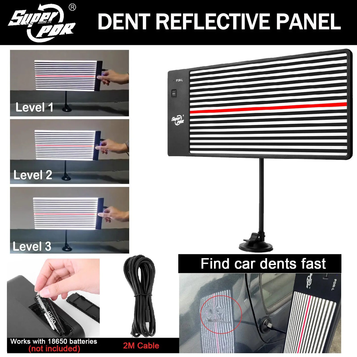 PDR Dent Removal Car Dent Repair Kit Paintless Dent Repair