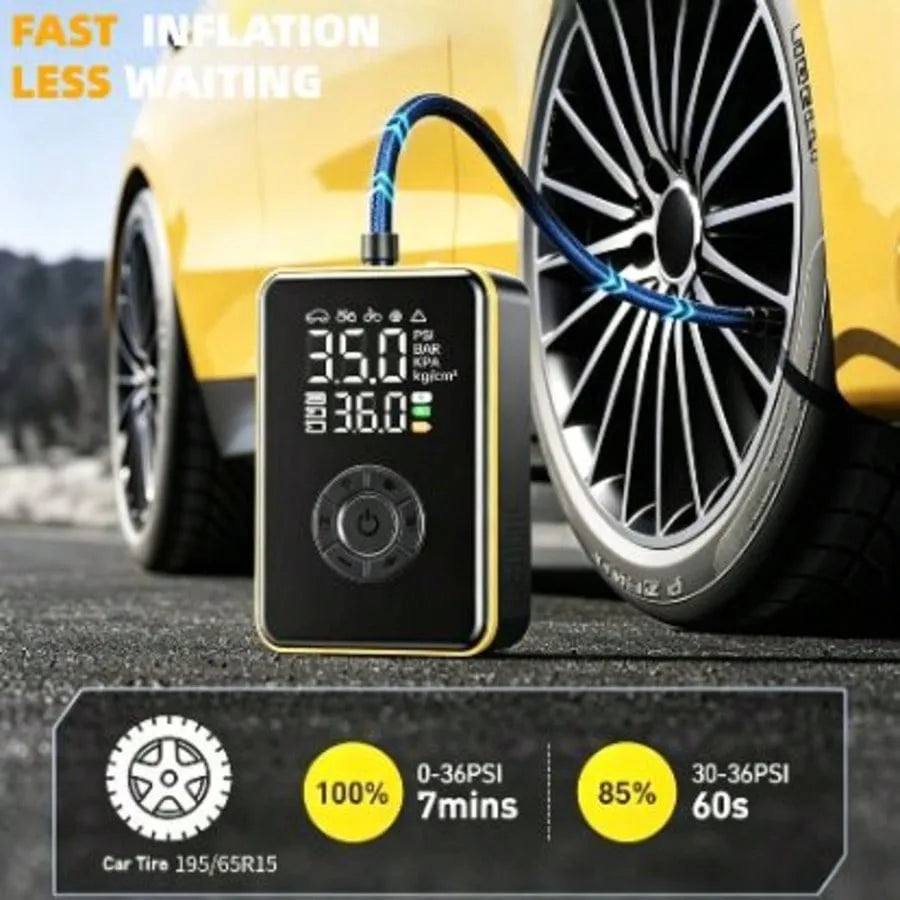 Portable Cordless Tire Inflator With Digital Display 150 PSI