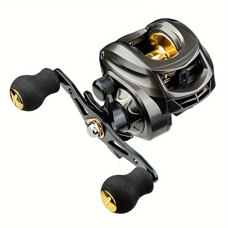 Integrated Water Drop Wheel Baitcast Reel Stainless Steel Construction