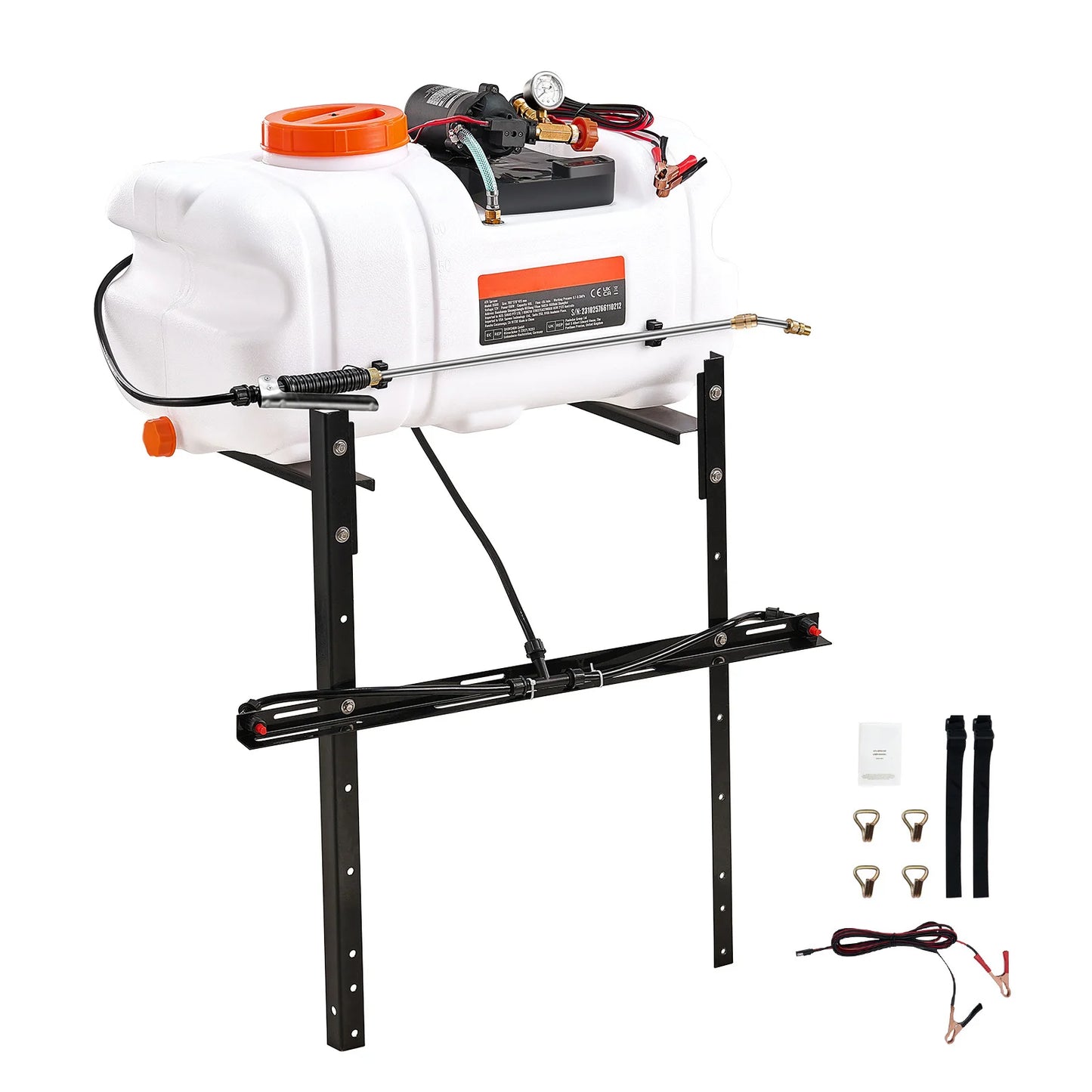 SucceBuy ATV Spot Sprayer With Nozzle Boom And Pump