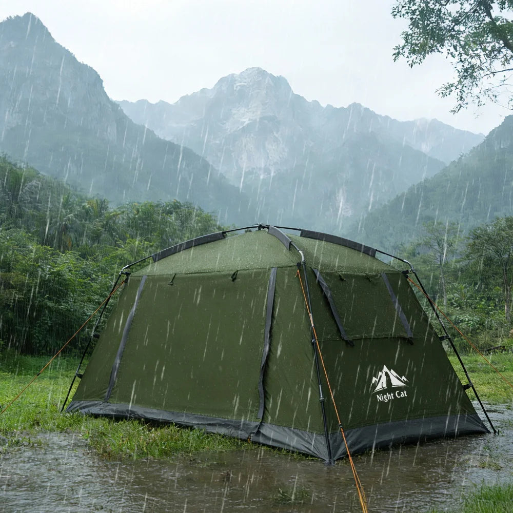 Night Cat Two Person Backpacking Tent Waterproof Quick Setup