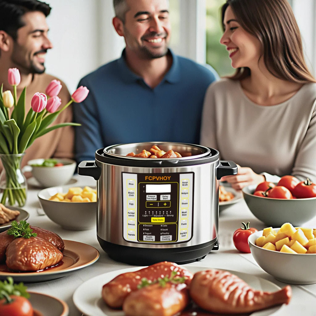 Electric Pressure Cooker Multi Cooker With Stainless Steel Liner