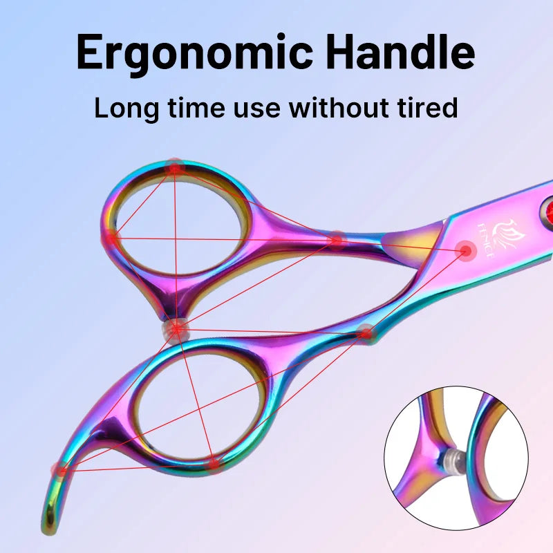 Fenice Stainless Steel Dog Grooming Scissors And Shears Set