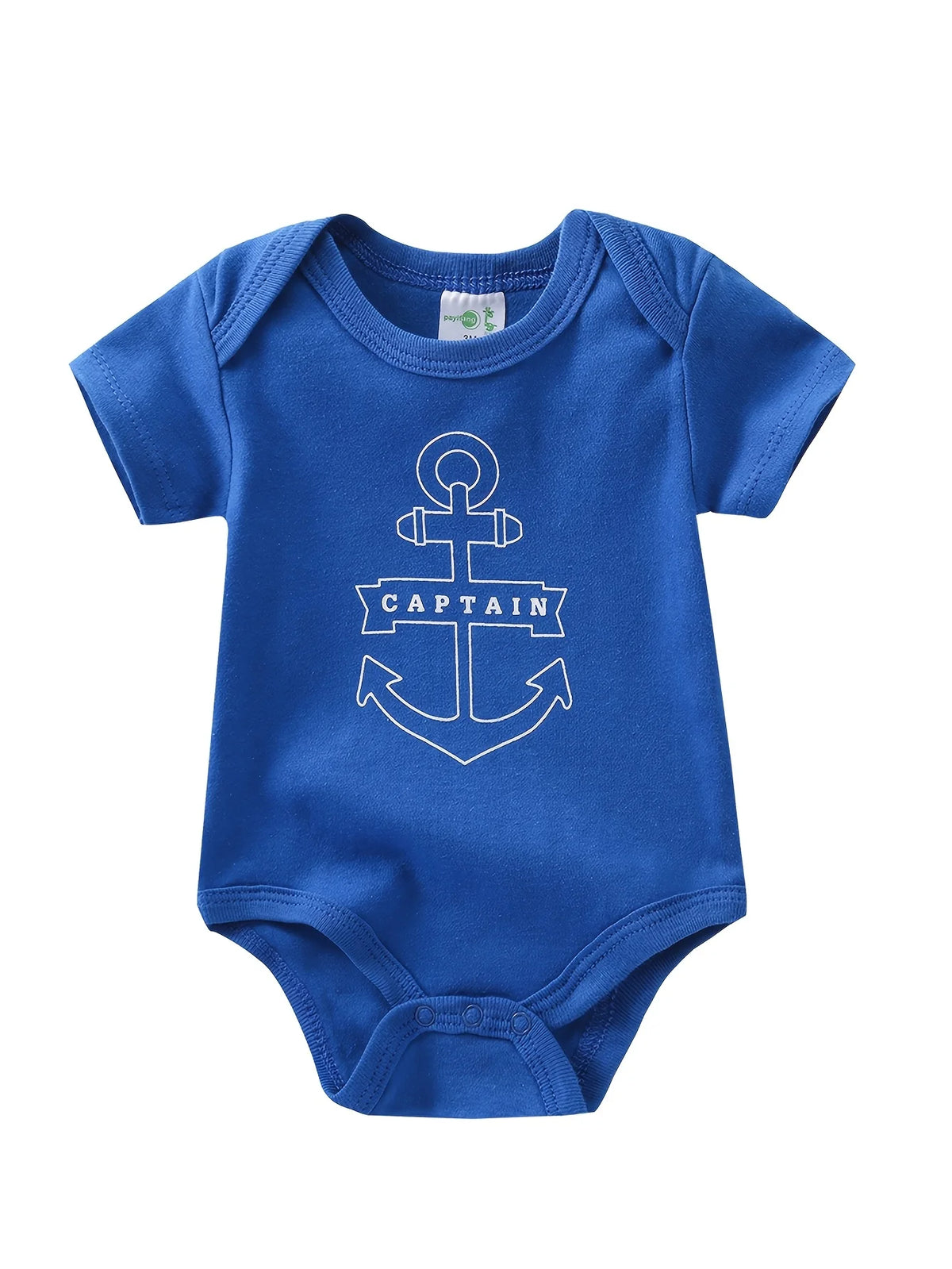 5PCs Baby Boy Triangle Cotton Rompers Short Sleeve Bodysuit Jumpsuit