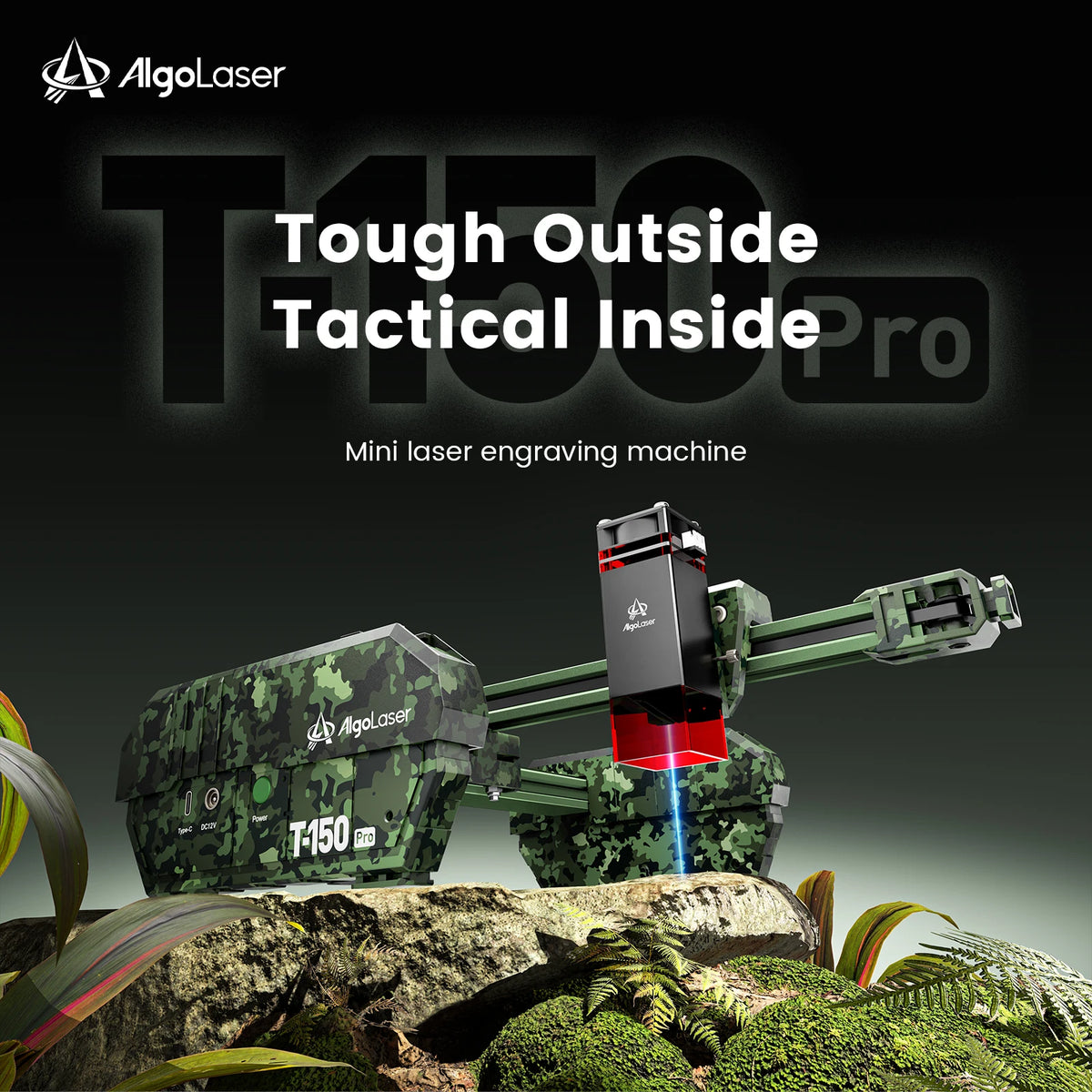 AlgoLaser T150 Pro Laser Engraver With APP And LightBurn Compatibility