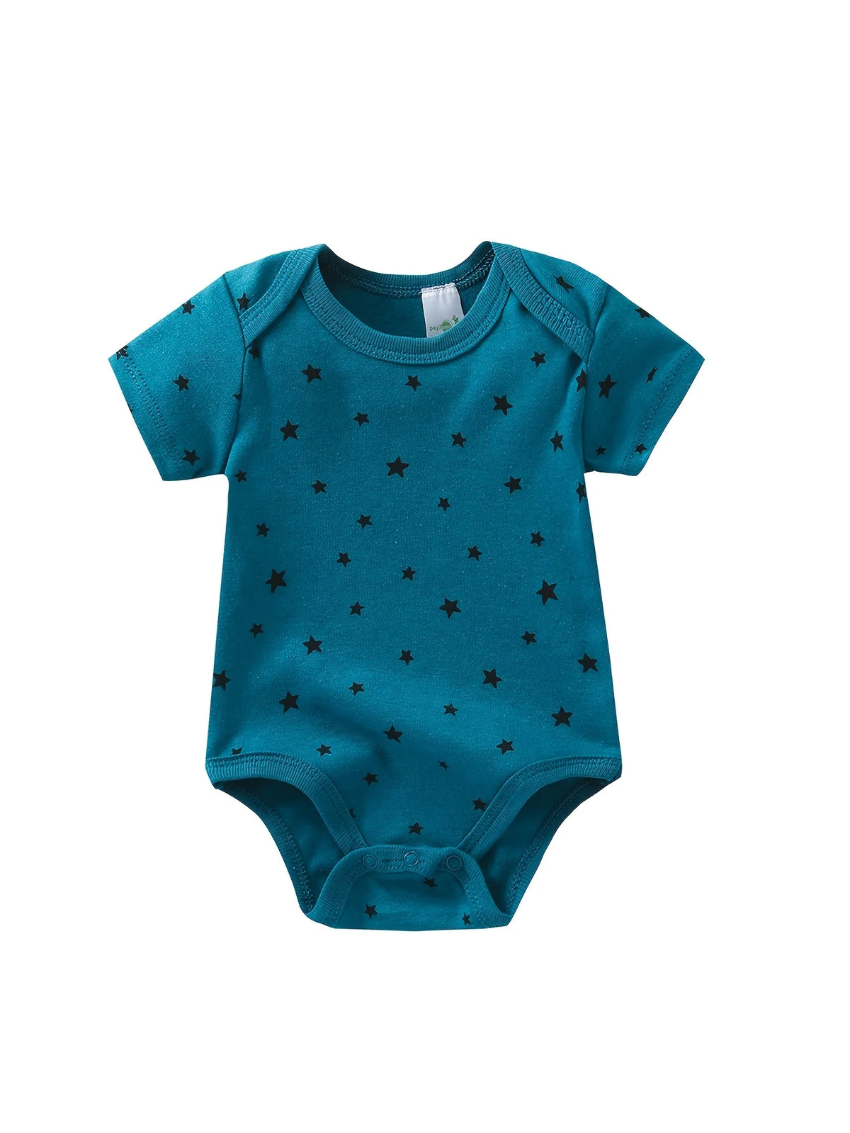 Baby Boy Short Sleeve Cotton Romper With Gentleman Bow Tie