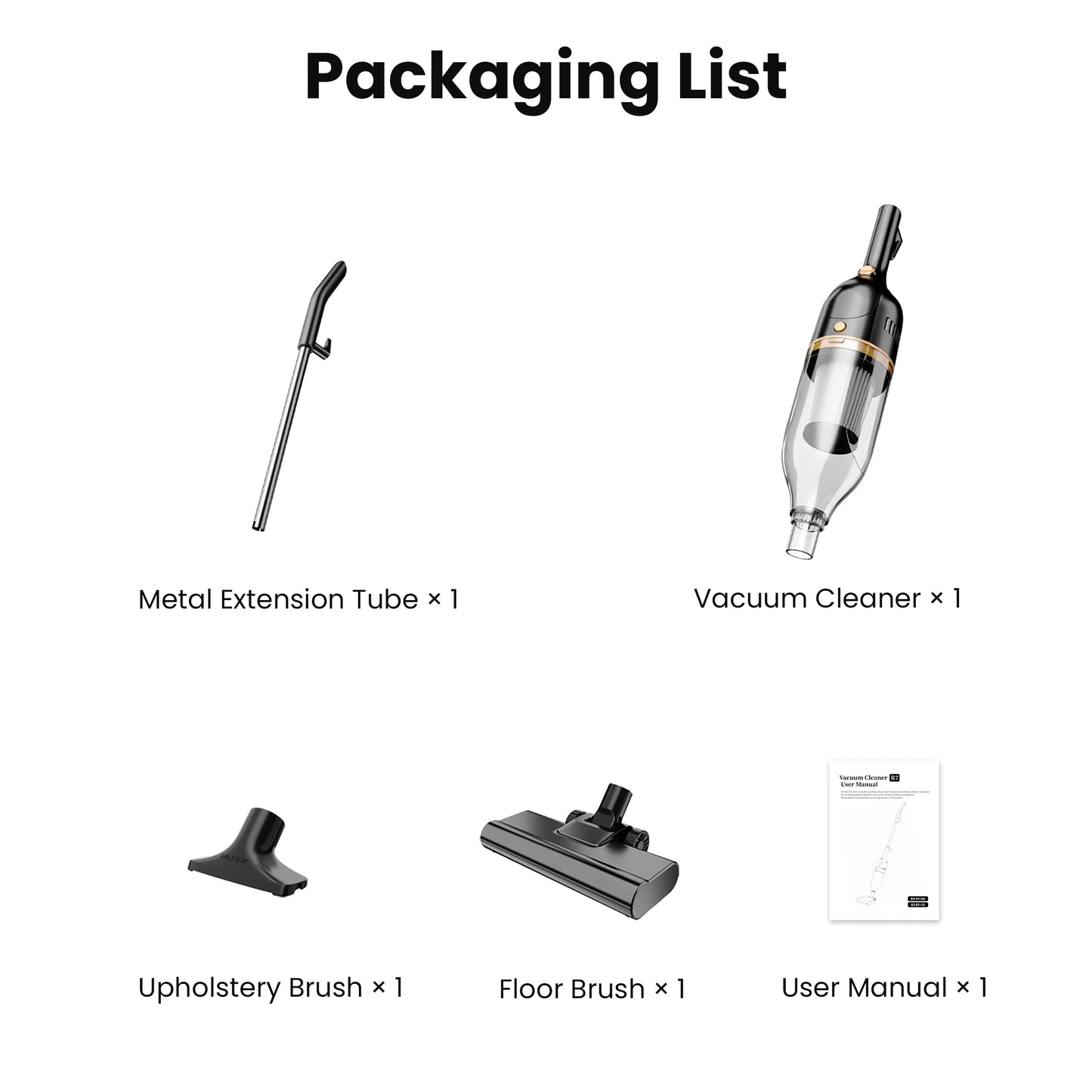 INSE R7/R6X/R3S Corded Vacuum Cleaner Handheld Stick Vacuum 600W Powerful 3 in1 Lightweight Vacuum Cleaners for Home Hard Floor Pet Hair