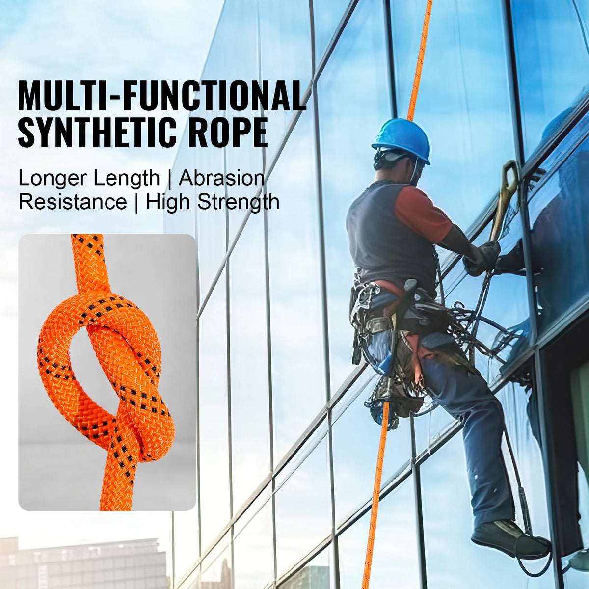 SucceBuy Dual Weave Polyester Cord For Multi Purpose Outdoor Use