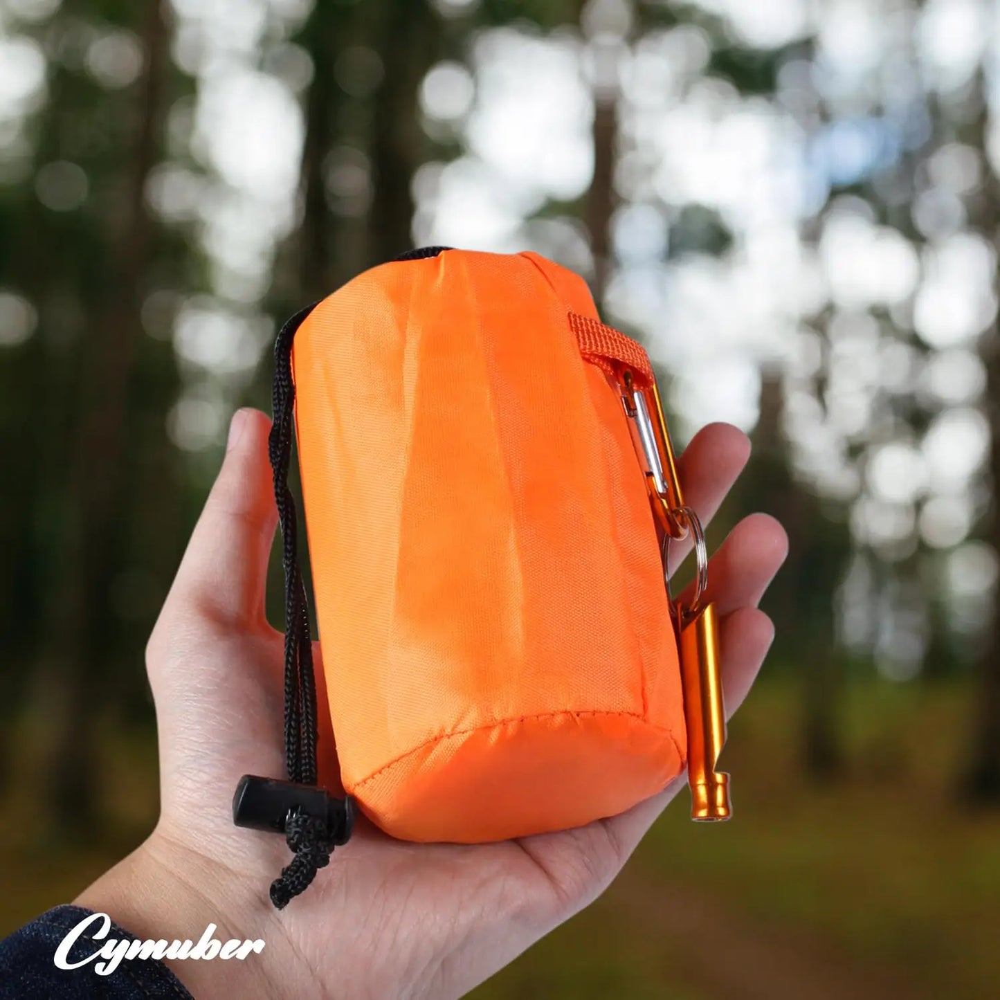 2 Pack Emergency Sleeping Bag Survival Shelter Polyethylene Blanket