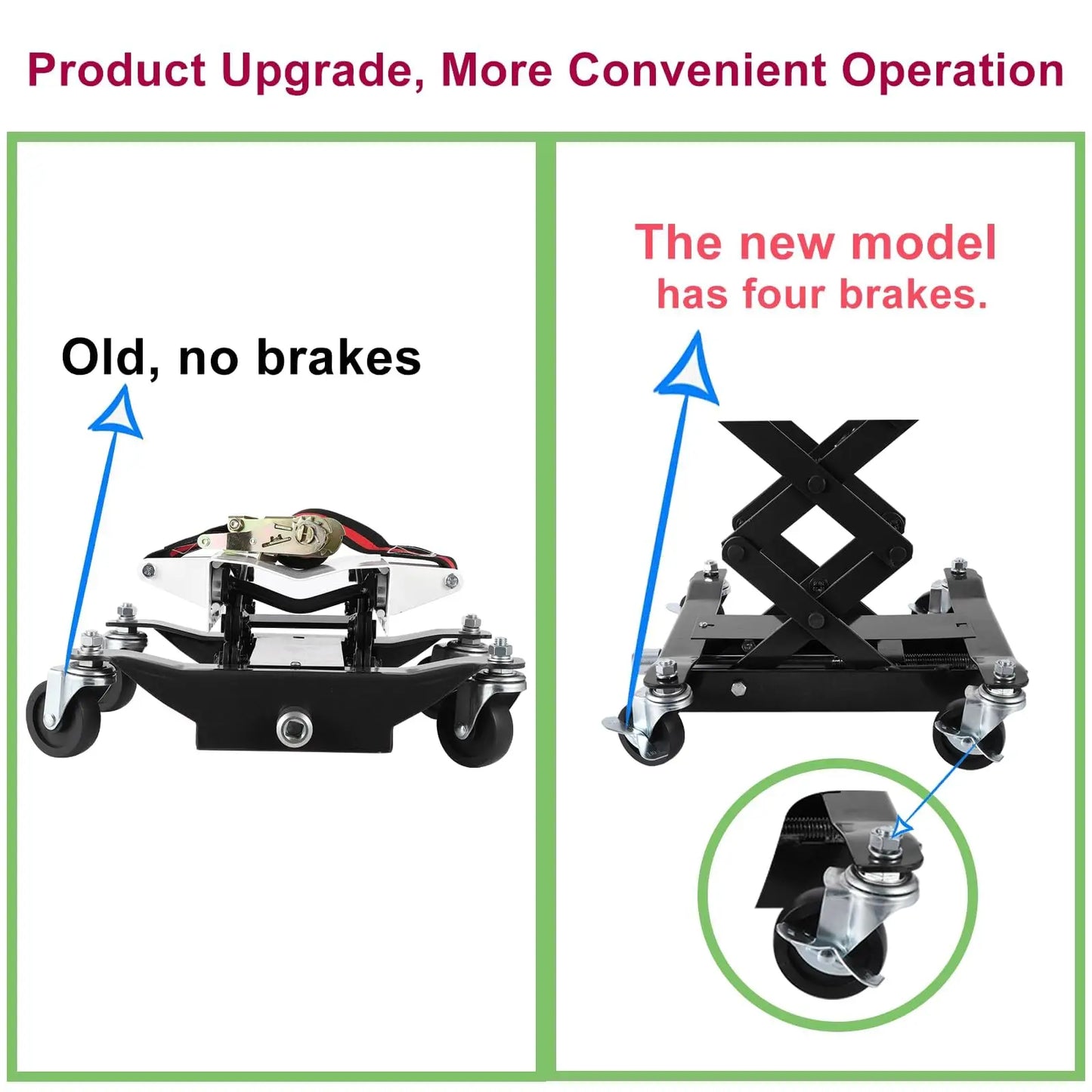 Transmission Jack 450 LBS Capacity Low Profile Lift