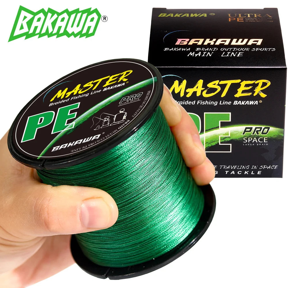 Bakawa 8 Strand Braided PE Fishing Line High Sensitivity Long Casting