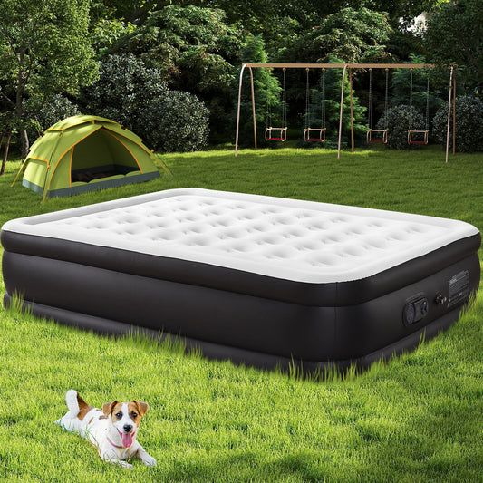 MCQ Queen Air Mattress With Built In High Capacity Pump
