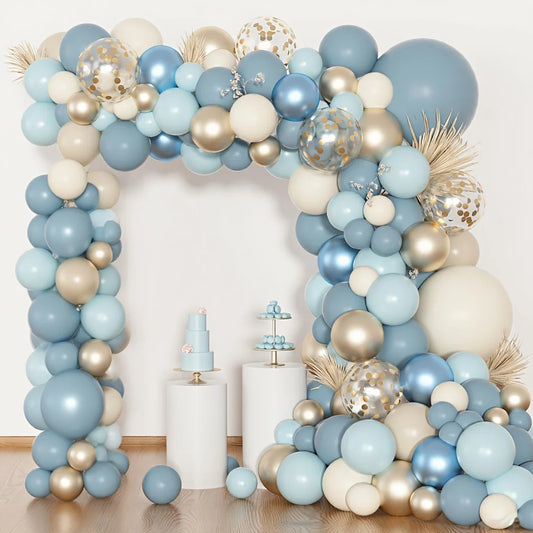 153 Pcs Balloon Arch Set Bohemian Latex Balloons Puncture Resistant
