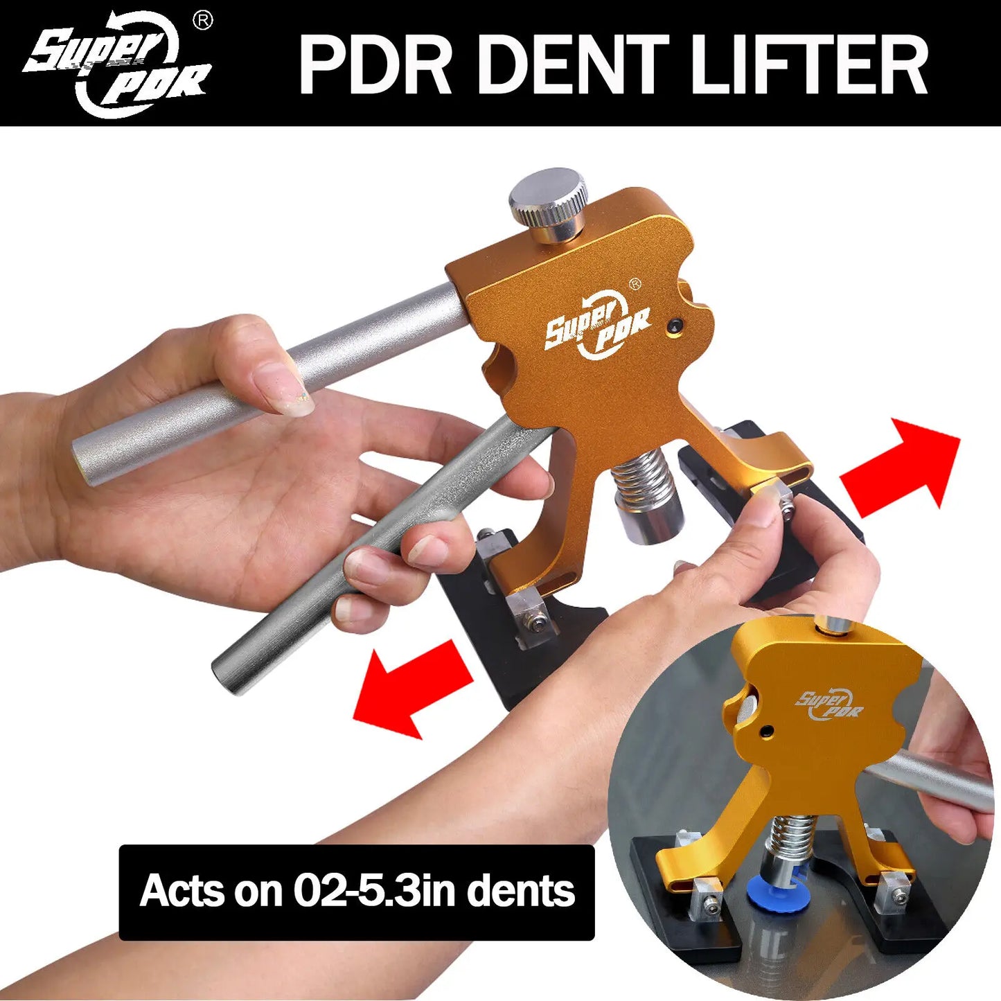 PDR Dent Removal Car Dent Repair Kit Paintless Dent Repair