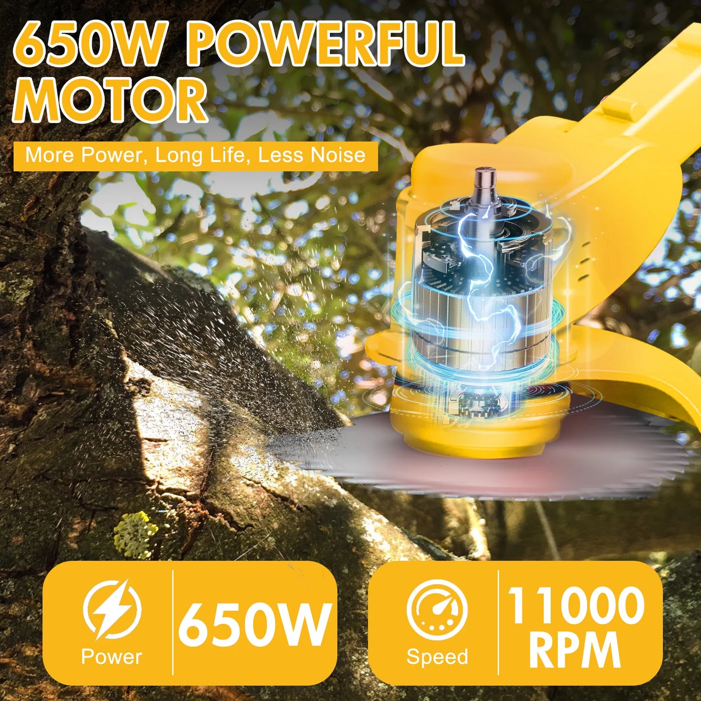 3-in-1 Cordless Grass Trimmer with Wheels Electric Edger Trimmer Portable Lawn Mowe 24V 2 Battery Powered Lawn Garden Tool