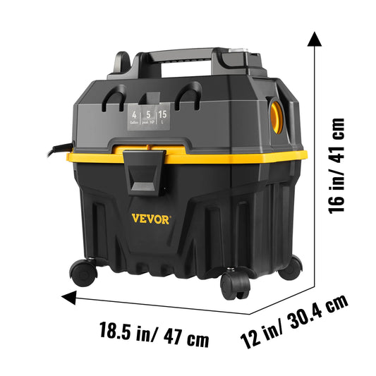 SucceBuy Portable Wet And Dry Vacuum Cleaner Car And Home