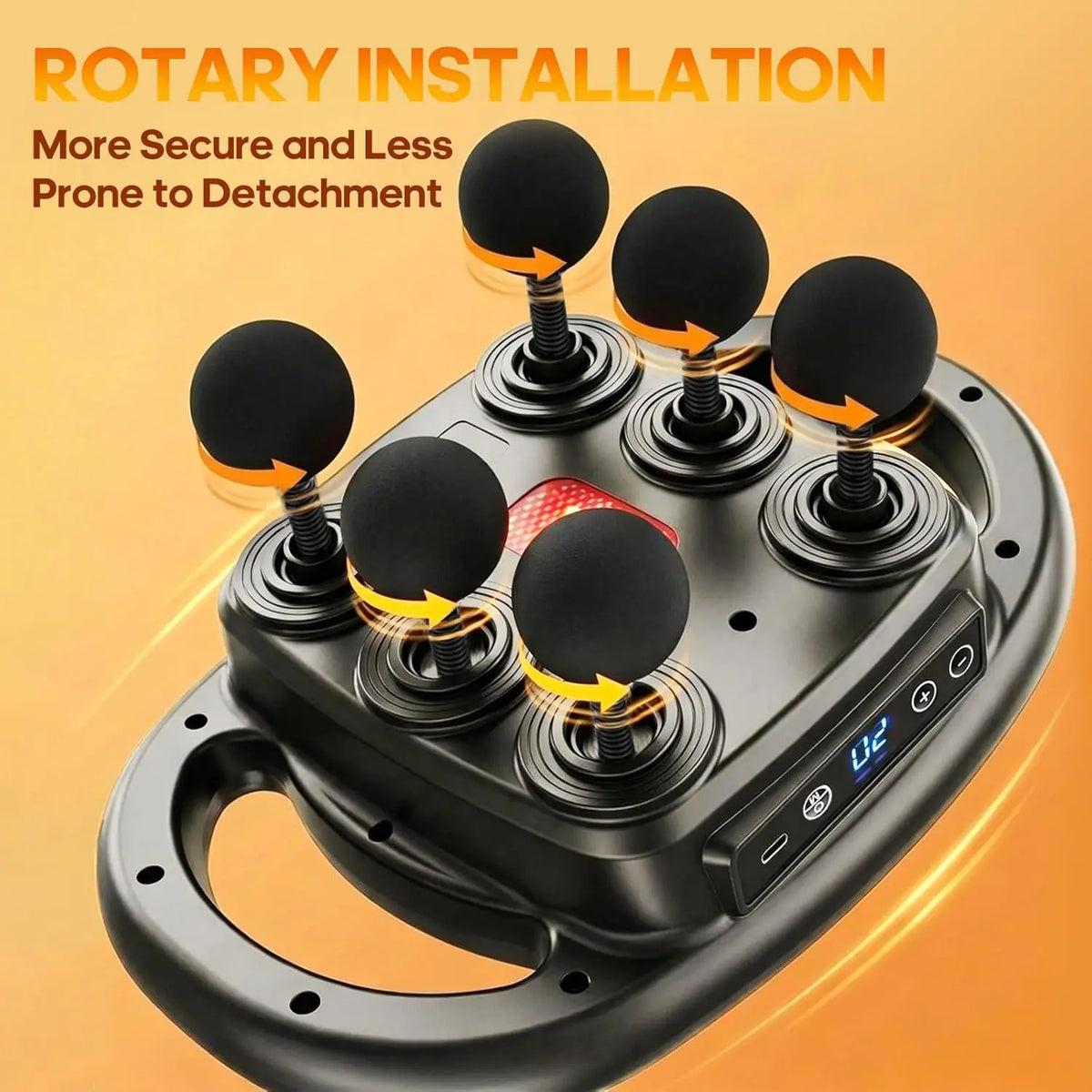 LINGTENG Deep Tissue Massage Gun for Muscle and Back Relief
