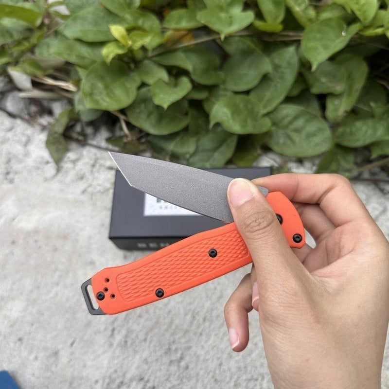 DIY Supplies BM 537 Multifunction Folding Knife 440C Steel Outdoor Tool