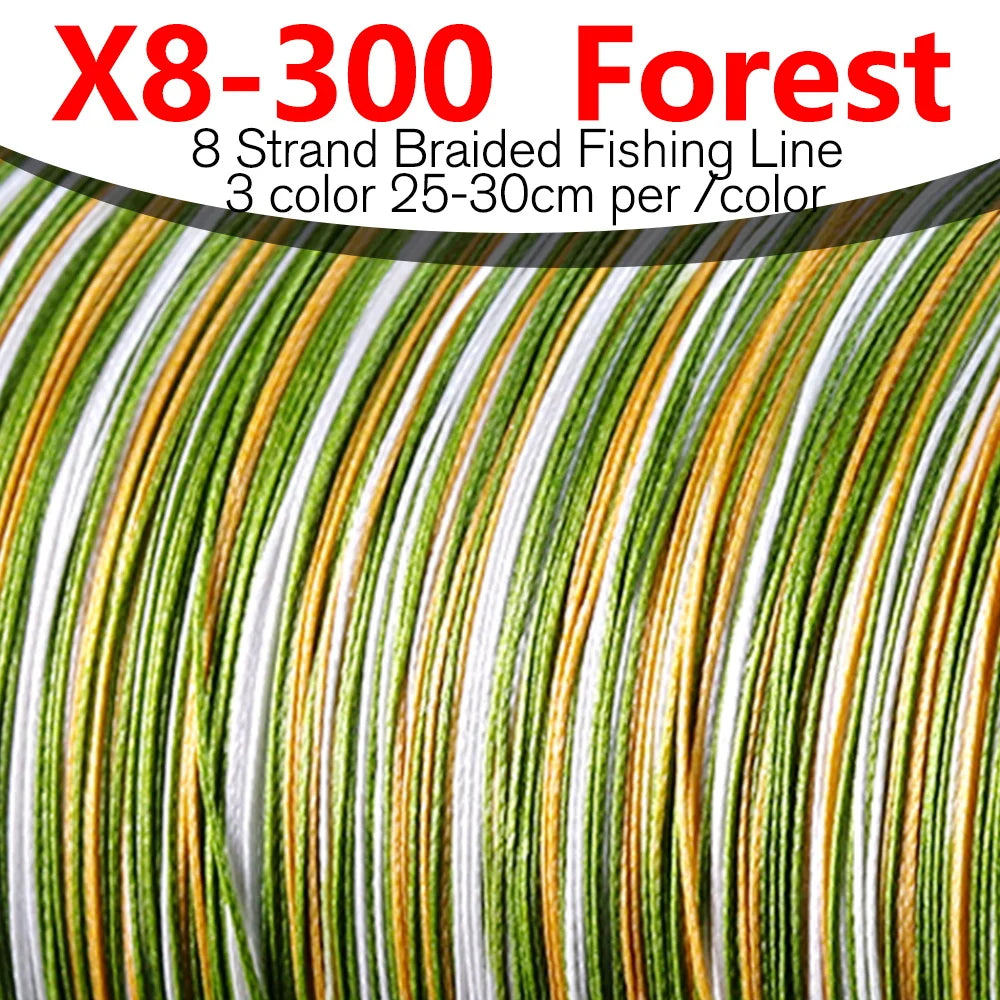 Bakawa 8 Strand Braided PE Fishing Line High Sensitivity Long Casting