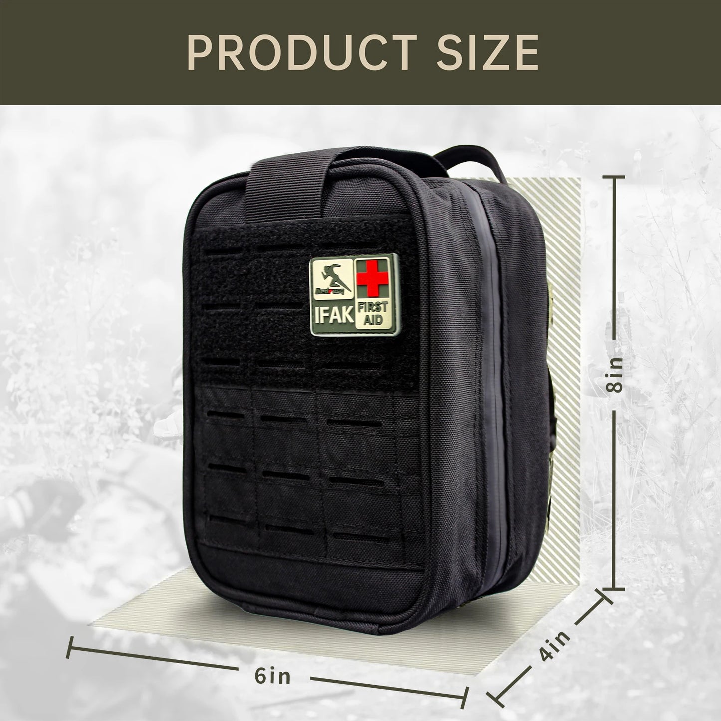 IFAK First Aid Kit Emergency Bleeding Control and Survival Gear