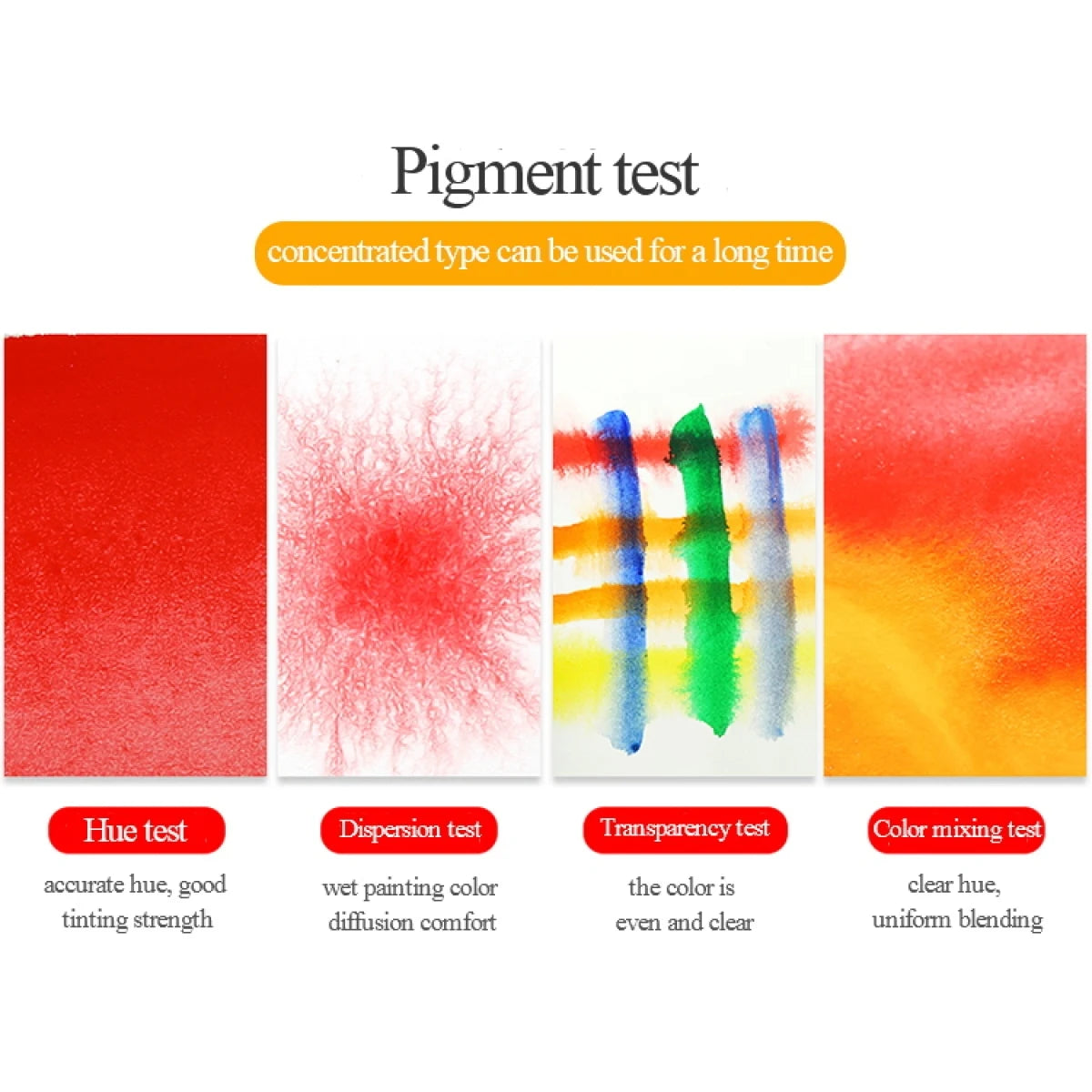 18/24/42/60 Solid Watercolor Pigment Set Foldable Travel WaterColor With Water Brush Pen Art Specific Fan Shaped Painting Tool