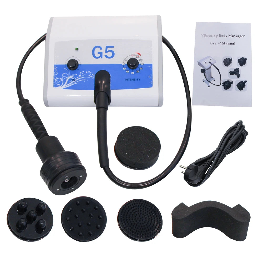 AOKO G5 Vibrating Body Massage Machine With Five Massage Heads
