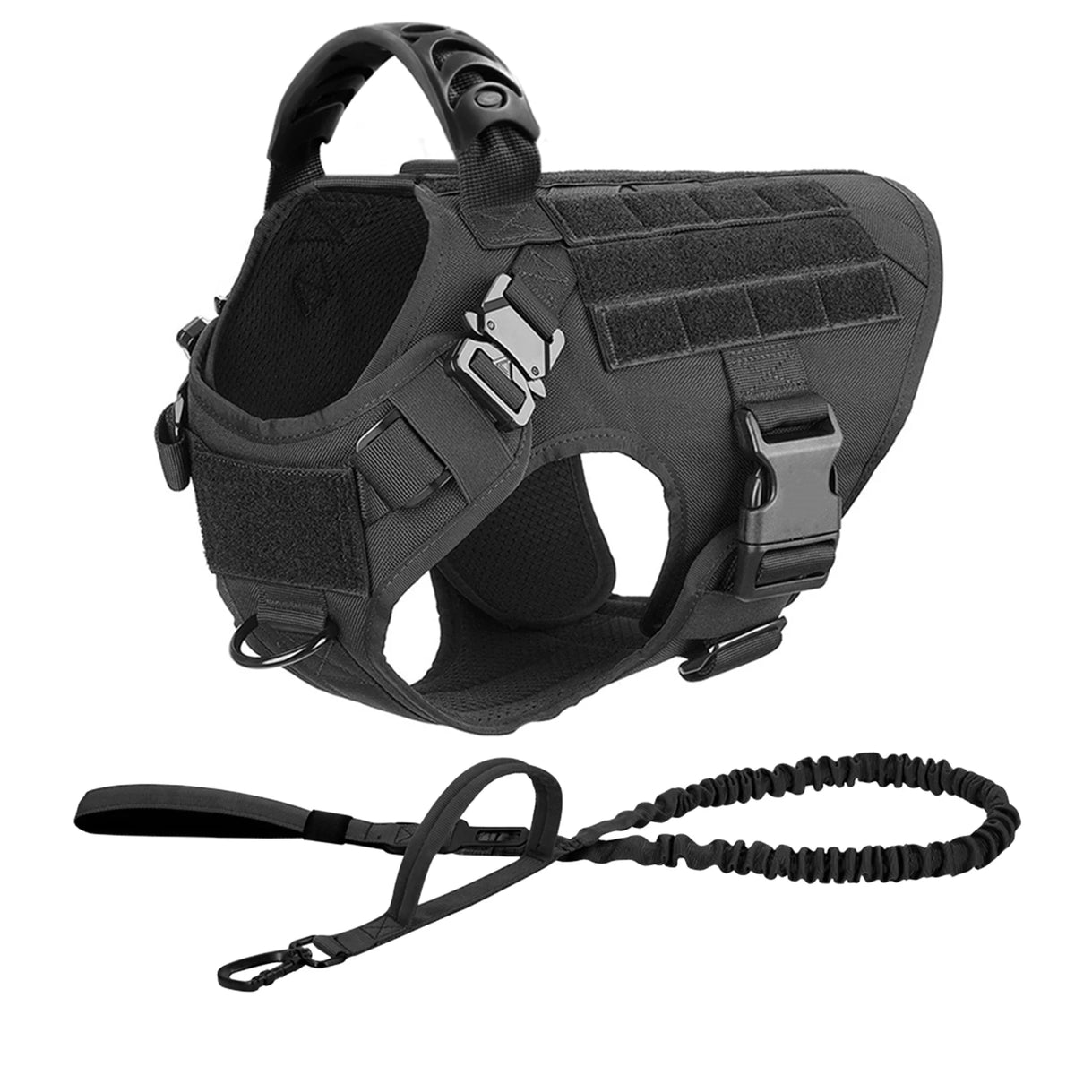 Durable Nylon Dog Harness And Leash Set For Daily Walks